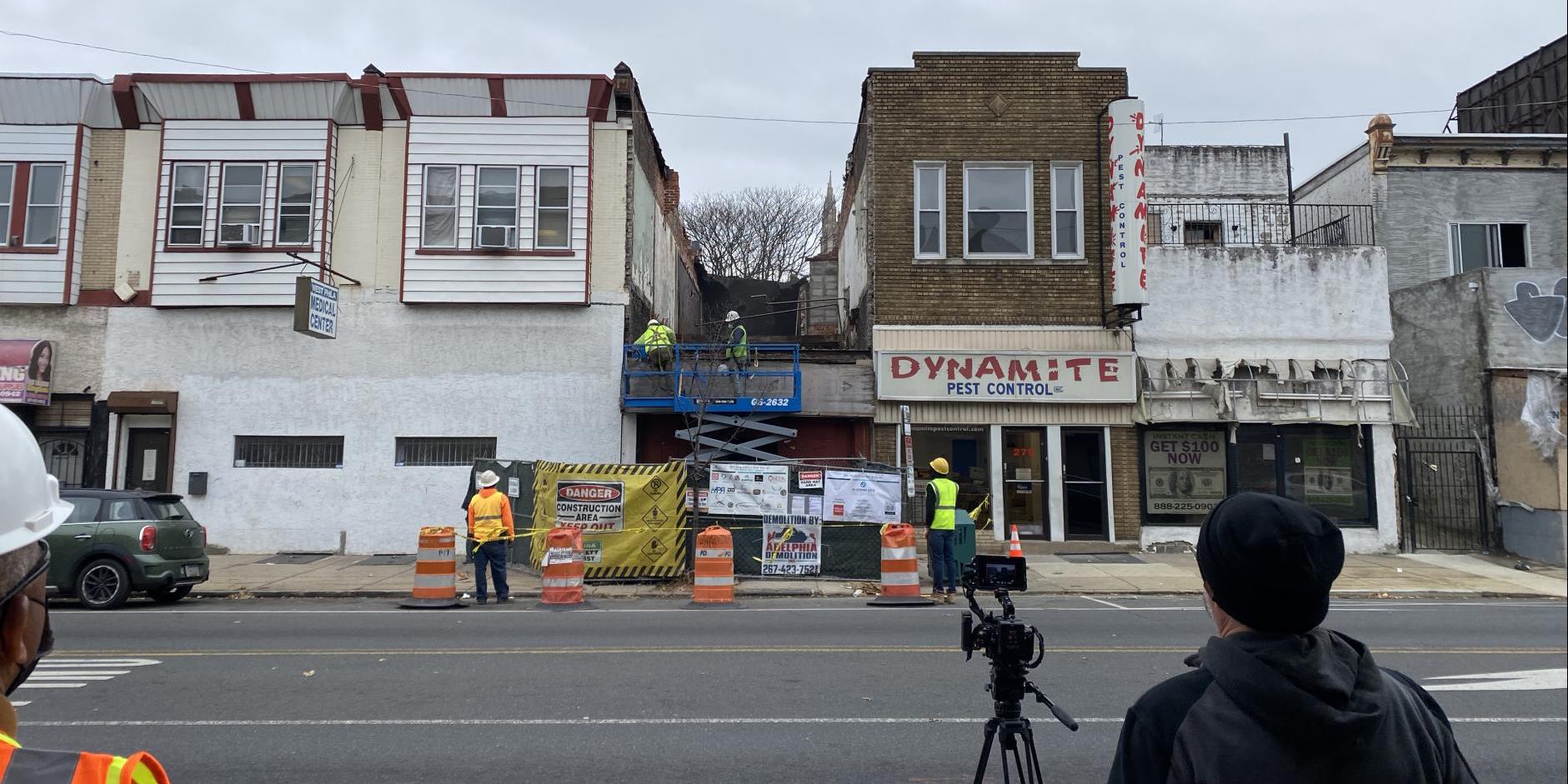 Demolition on 277 S 52nd Street December 2021