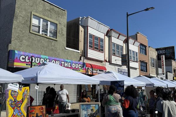 2025 Art street festival in West Philadelphia