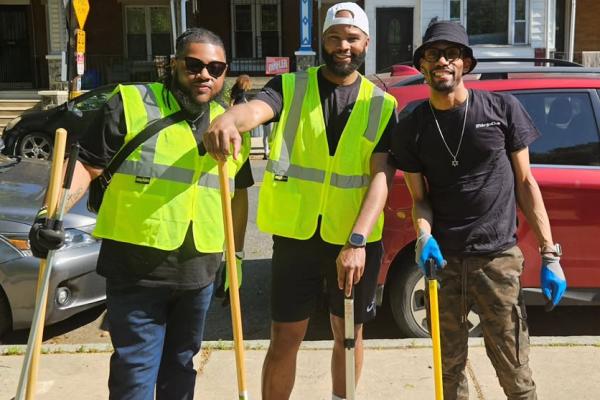 JPMorgan Chase volunteer crew